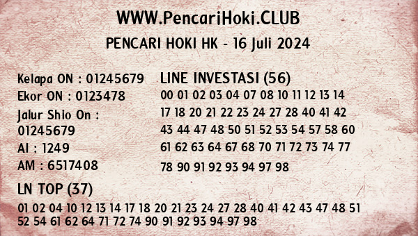 Prediksi HK