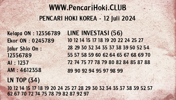 Prediksi Korea