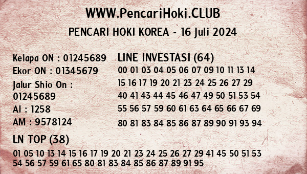 Prediksi Korea