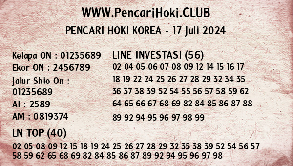 Prediksi Korea