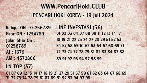 Prediksi Korea